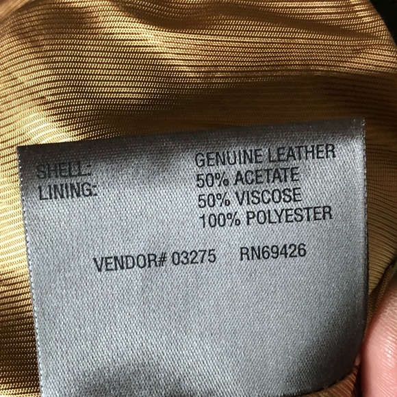 Wilson’s Leather Vest with Suede Flowers Sz S - Picture 4 of 7